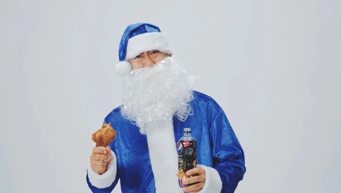 Christmas Japan Pepsi fried chicken Cola