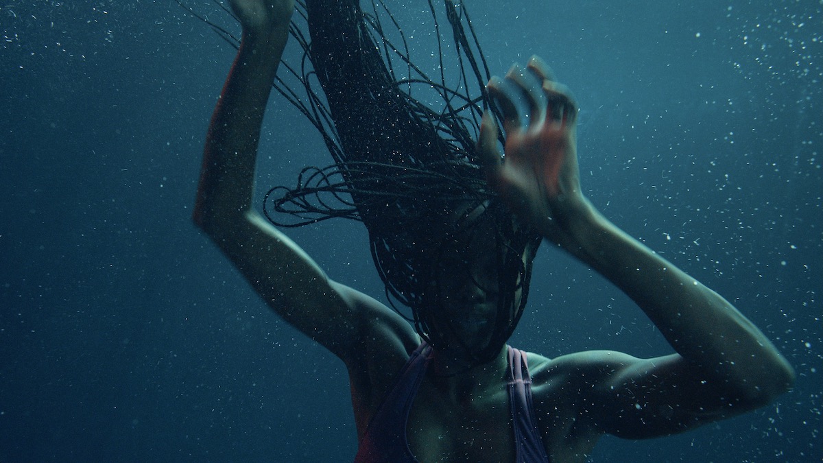 Anna Diop is submerged in water in Nanny - underrated streaming movies of 2022