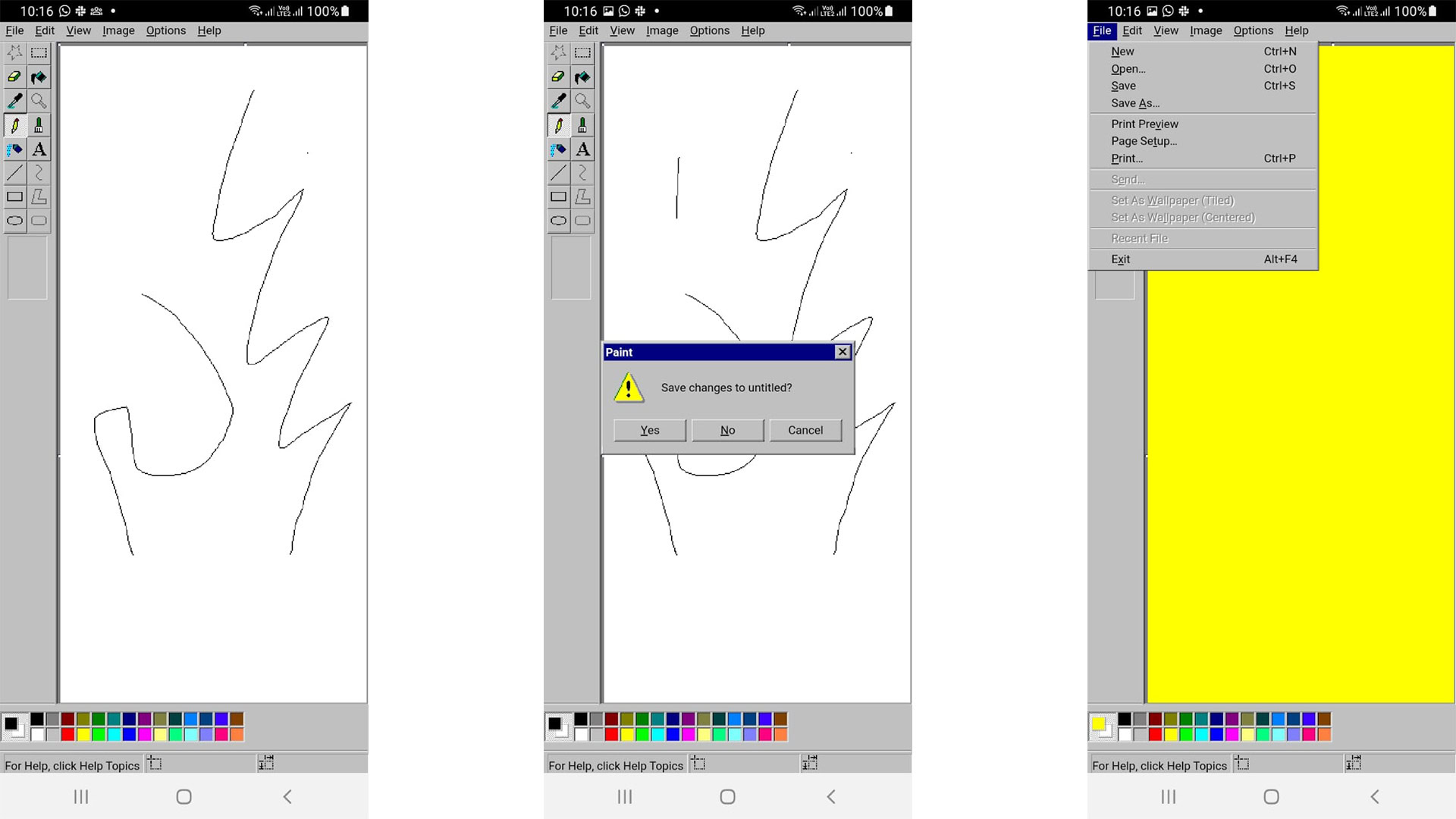 Paint MS Version screenshot 2022