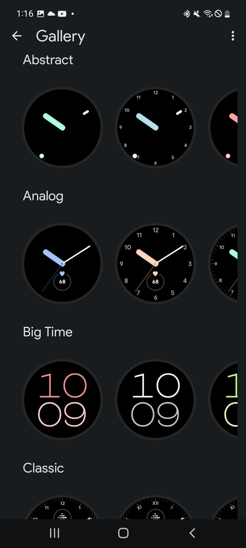 Pixel Watch App Gallery