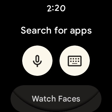 Pixel Watch Screenshot Play Store Search