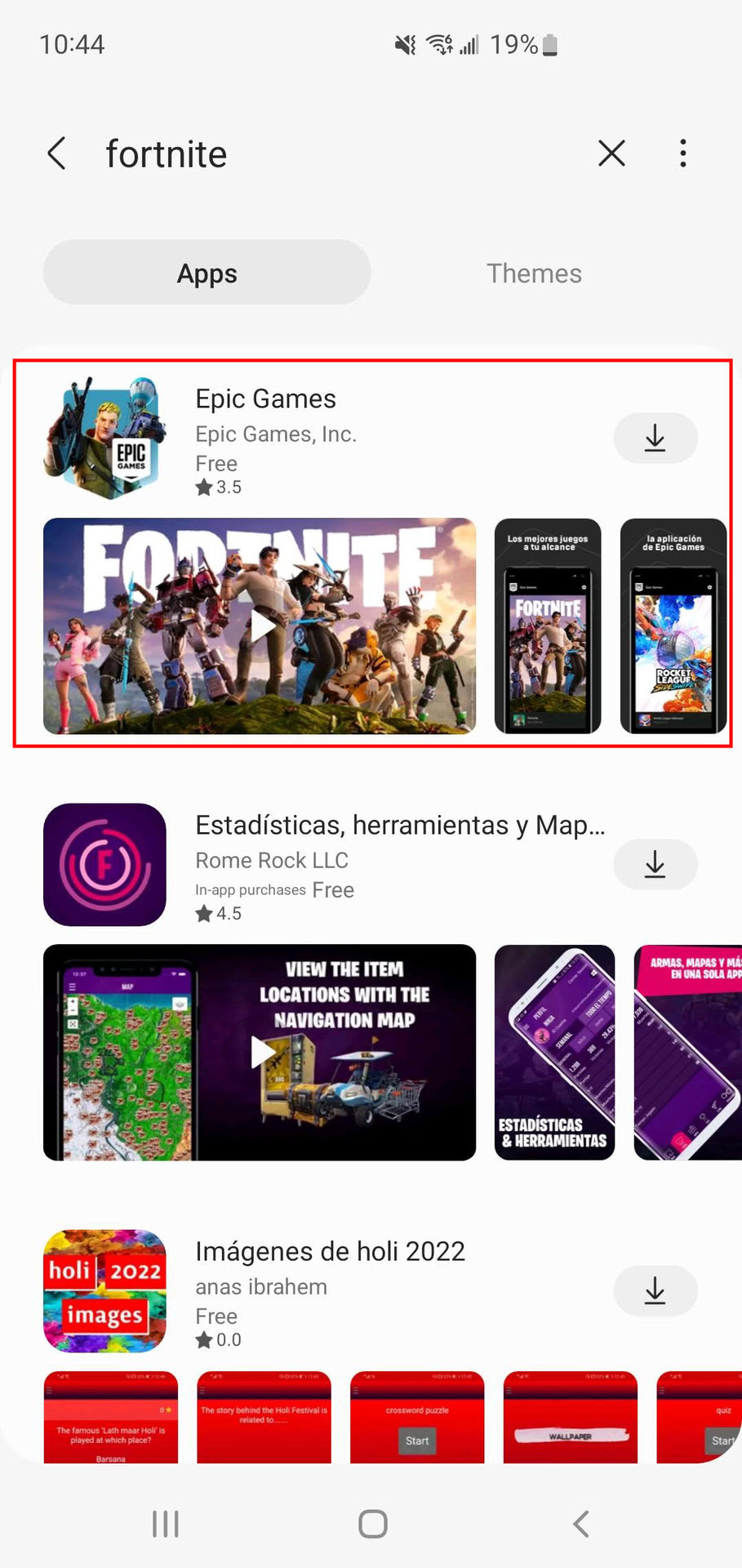 How to install Fortnite from the Samsung Galaxy Store