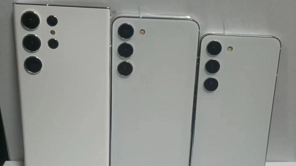 Samsung Galaxy S23 Series Dummies Side By Side