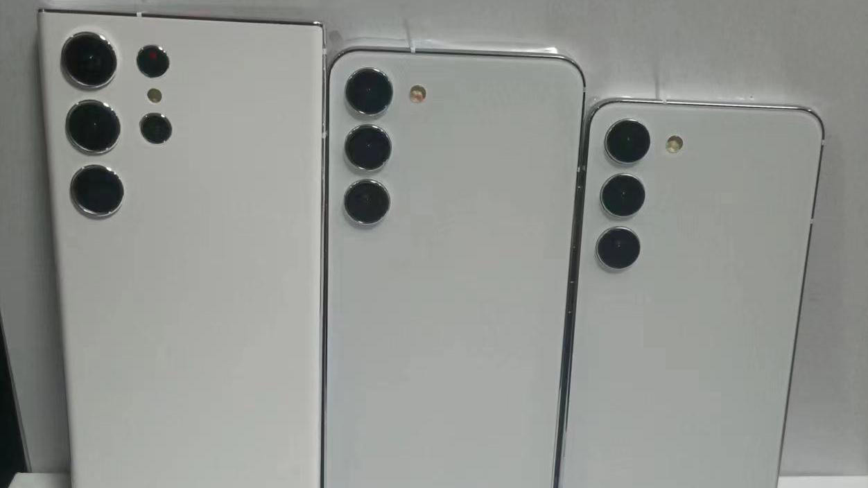 Samsung Galaxy S23 Series Dummies Side By Side