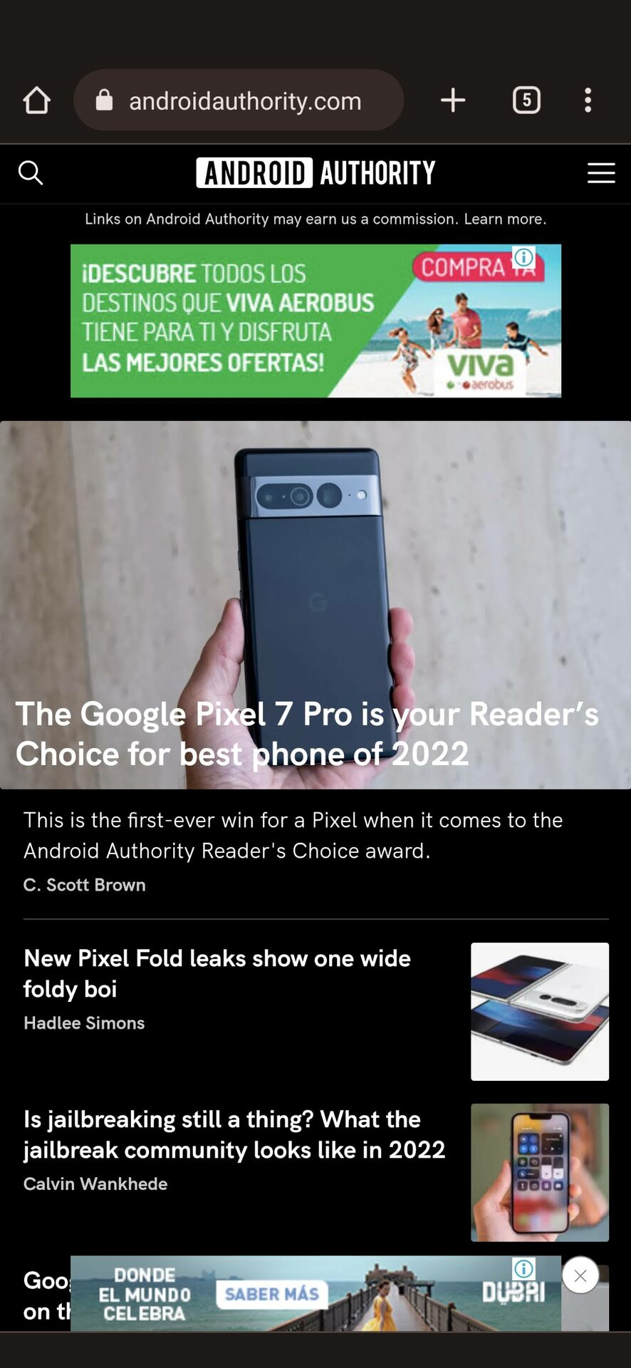 Take a screenshot on Pixel 7 using Recent Apps page 3