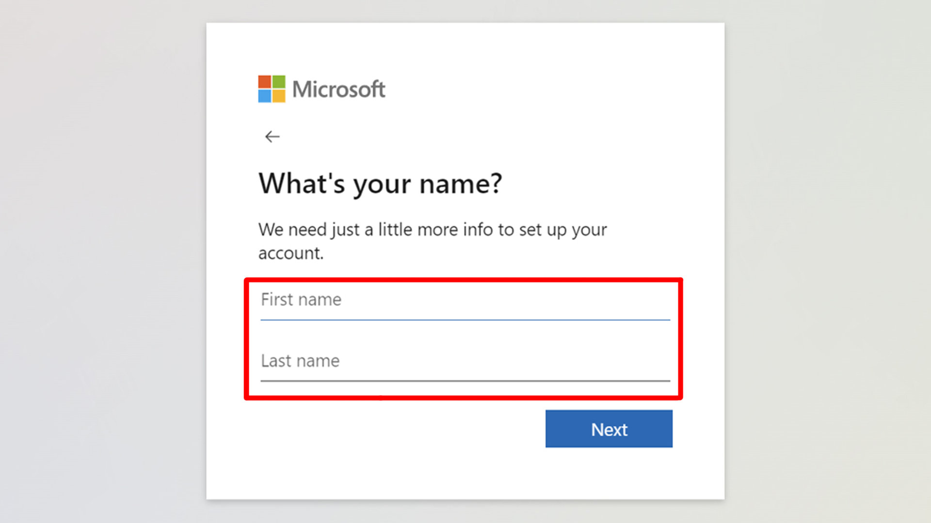 What Is Outlook Name Page