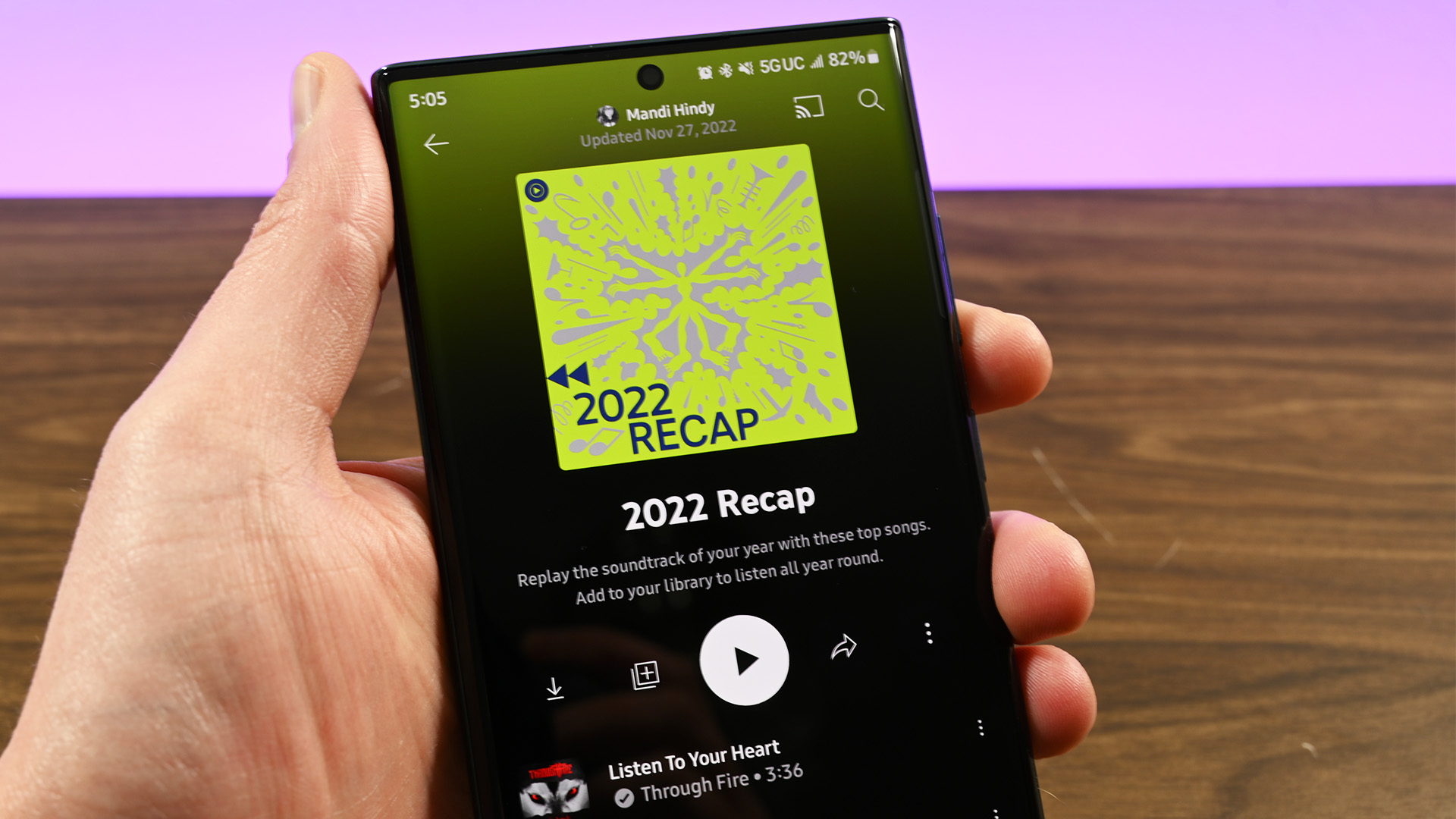 YouTube Music Recap 2022 3