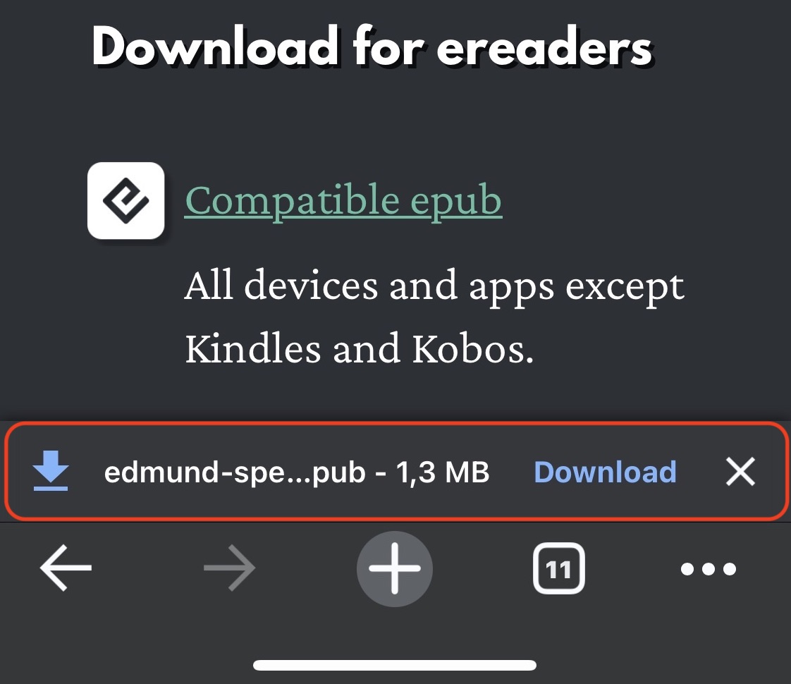 epub download ios
