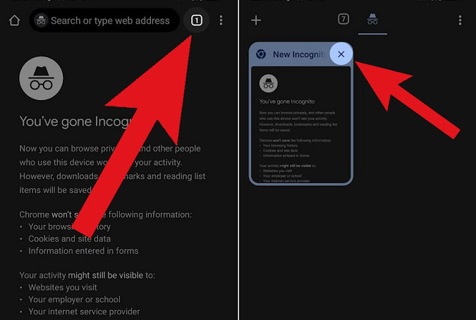 How to leave incognito mode in any browser - Android Authority