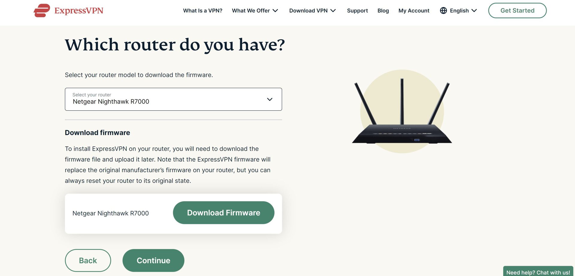 expressvpn download router firmware