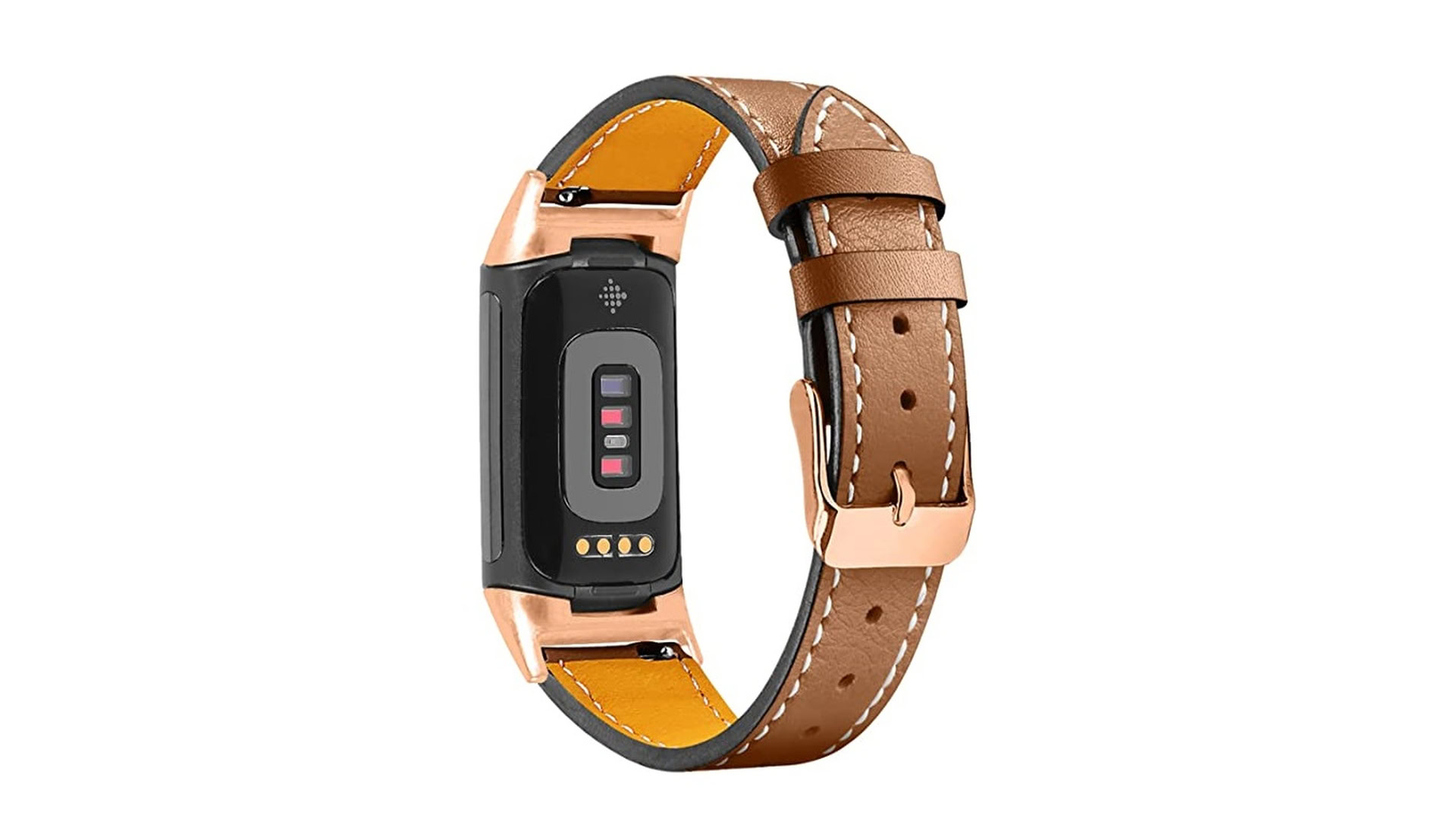 Slim Leather Band For Fibit Versa 4 3 Women Men Watch Bracelet Strap Belt  For Fitbit