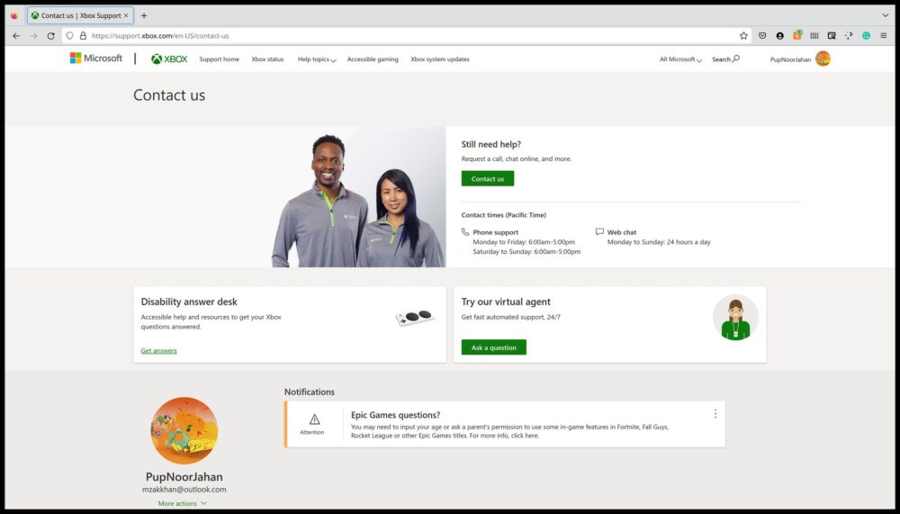 HOW TO CONTACT XBOX CUSTOMER SUPPORT visual data 2