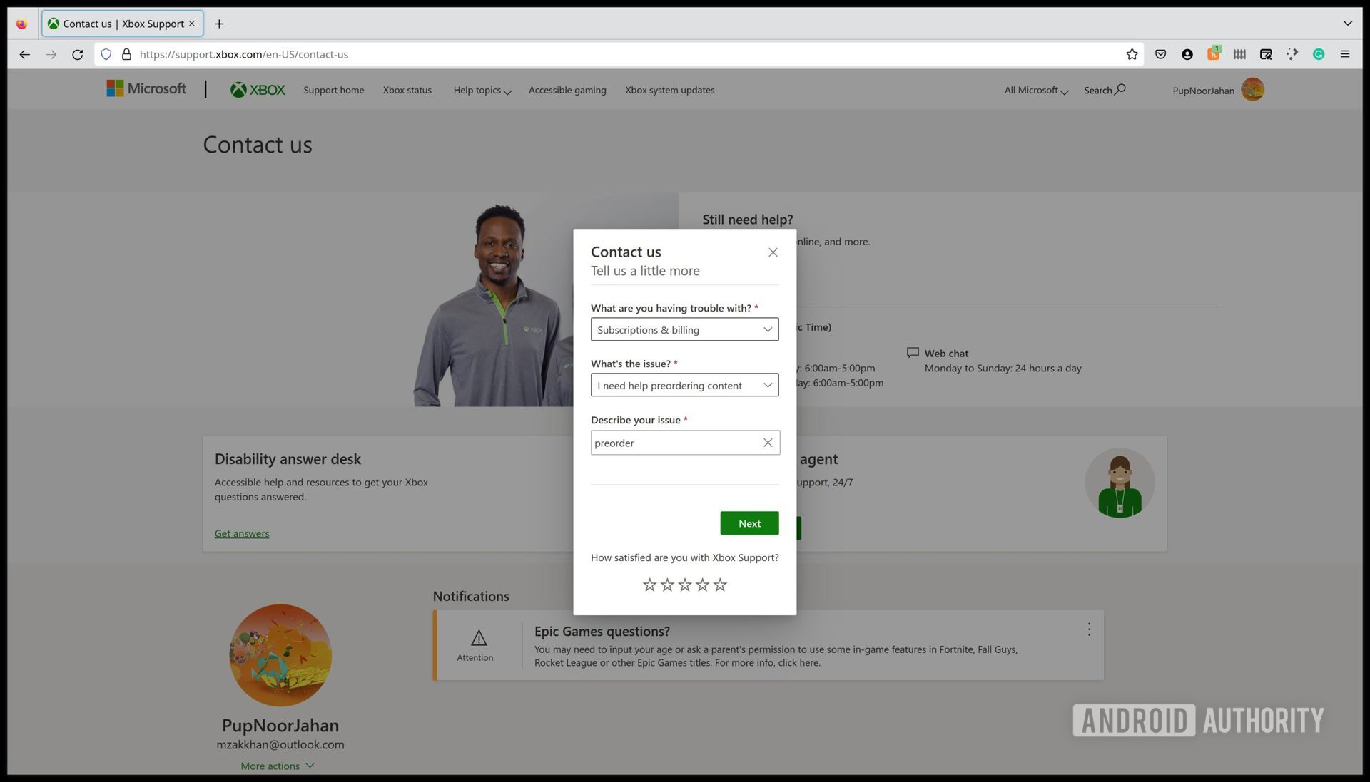 How To Contact Xbox Customer Support Android Authority
