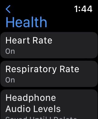 Privacy Health Screenshot