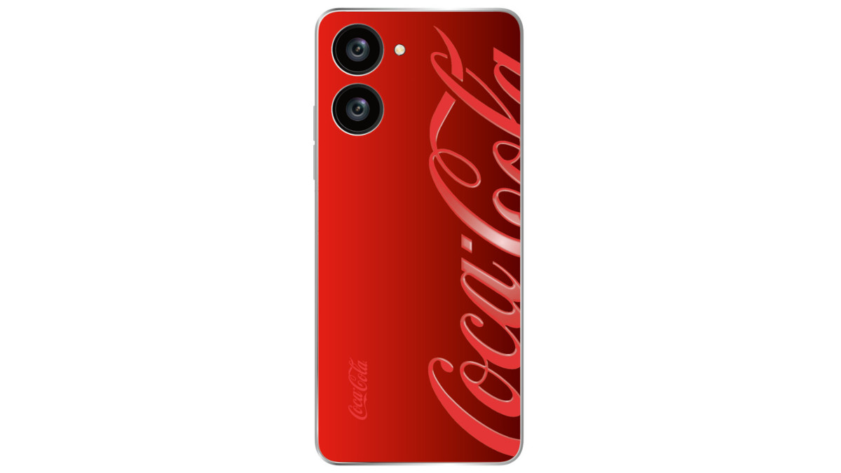 Whoever designed this soda-themed phone was on coke