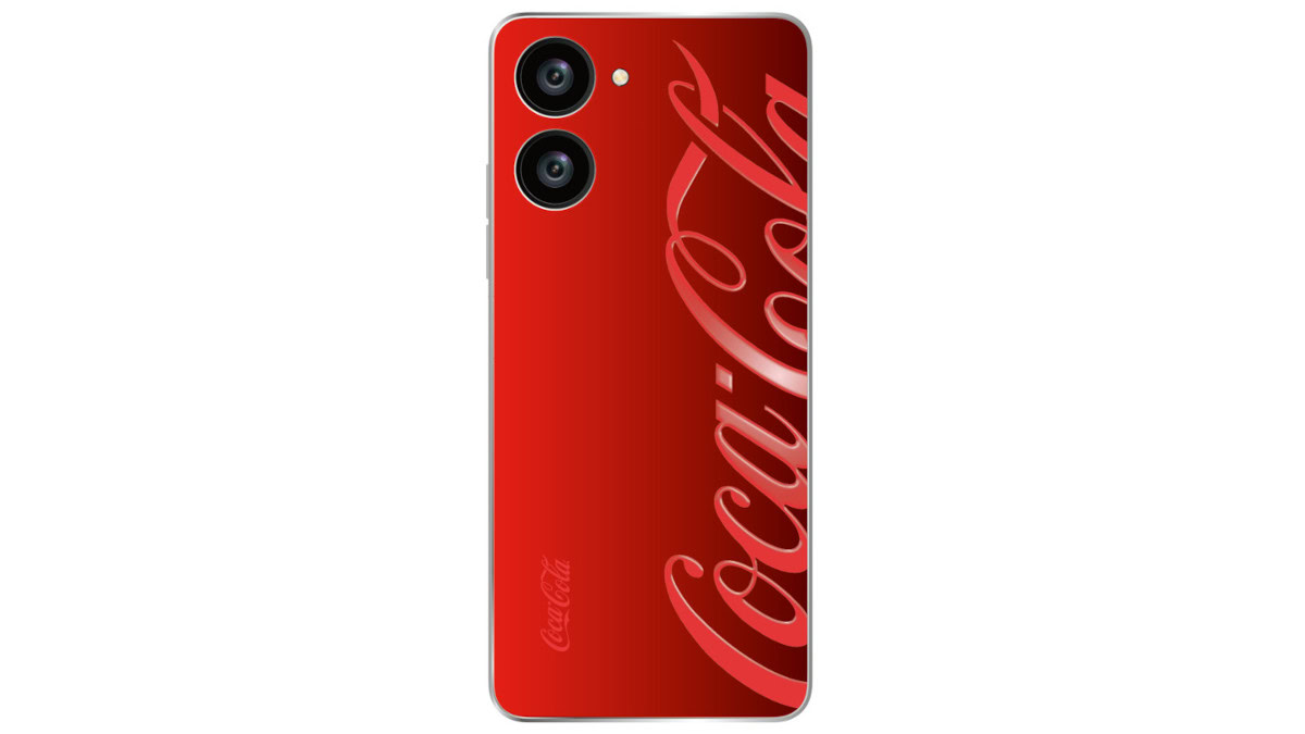 Whoever designed this soda-themed cellphone was on coke (Replace: Realme)