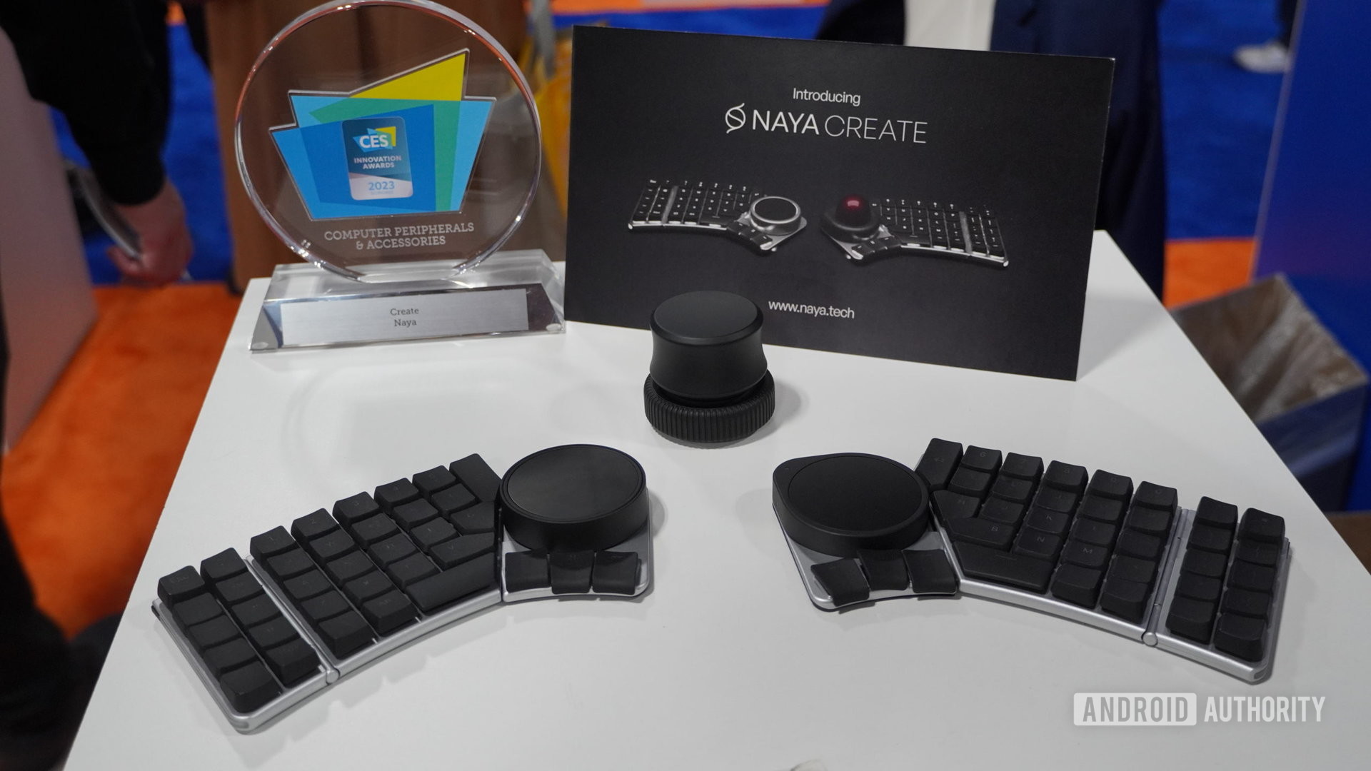 Naya Create keyboard CES award 2