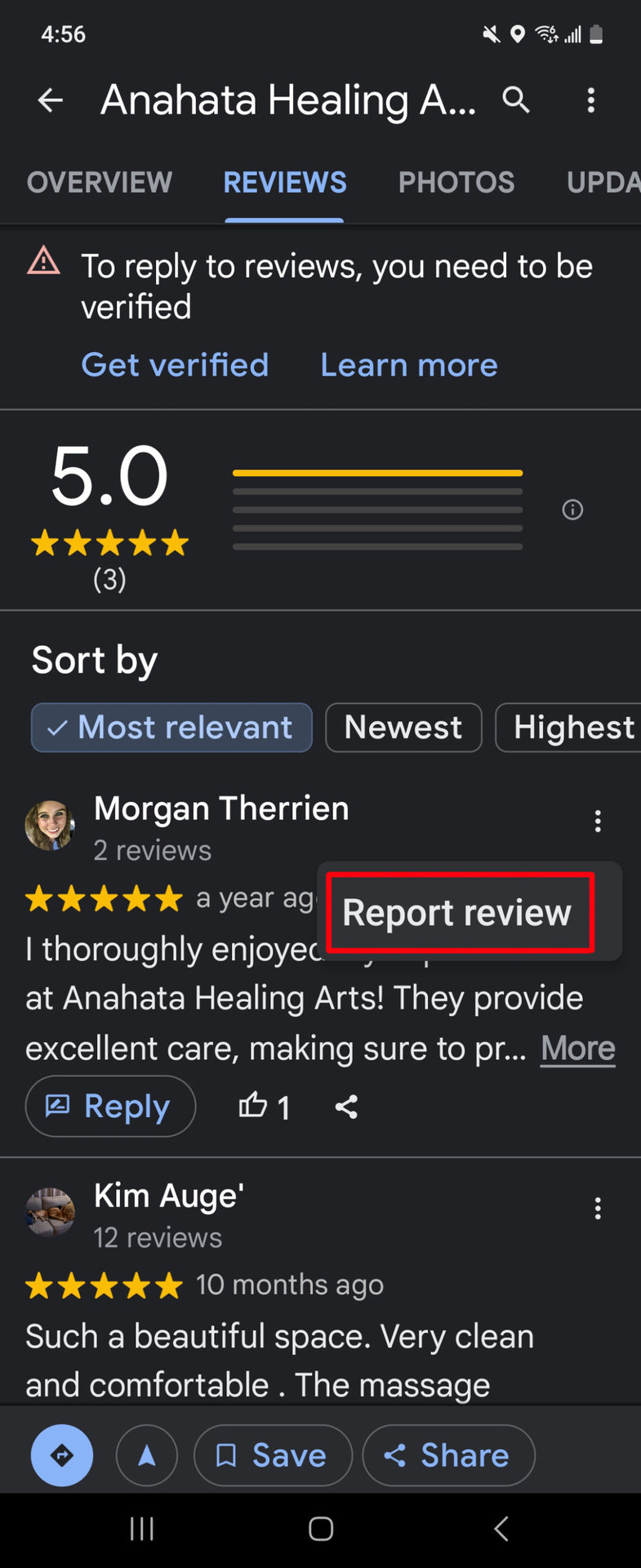 Report Review
