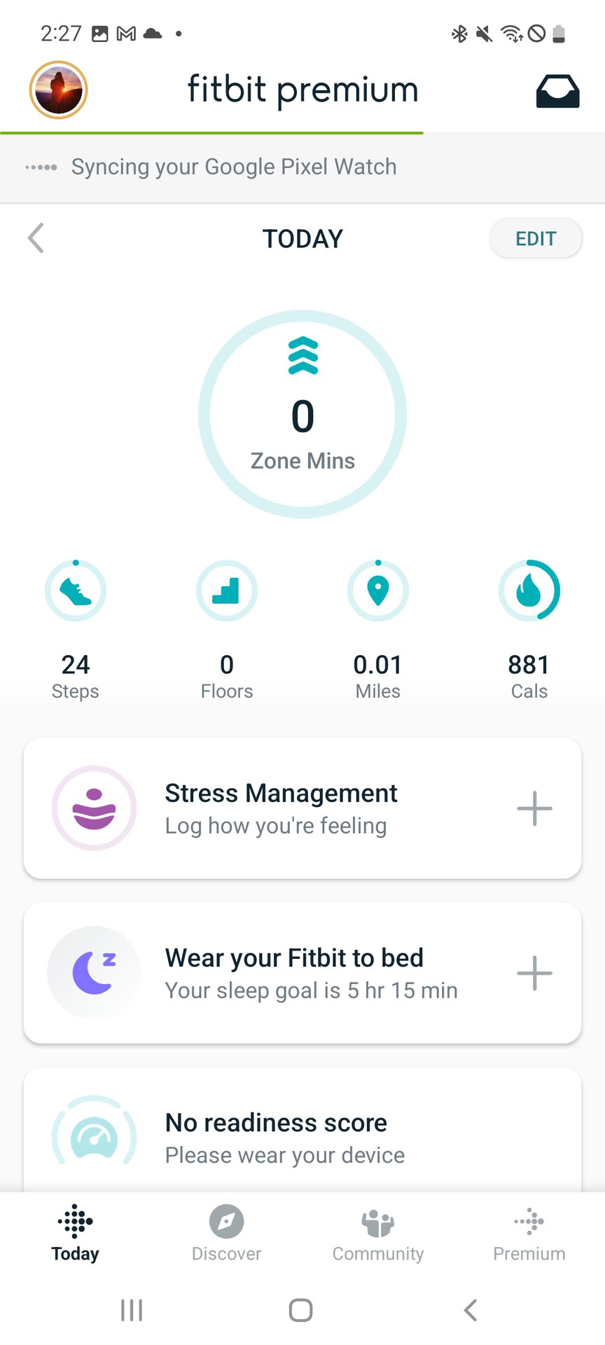 Fitbit App Syncing