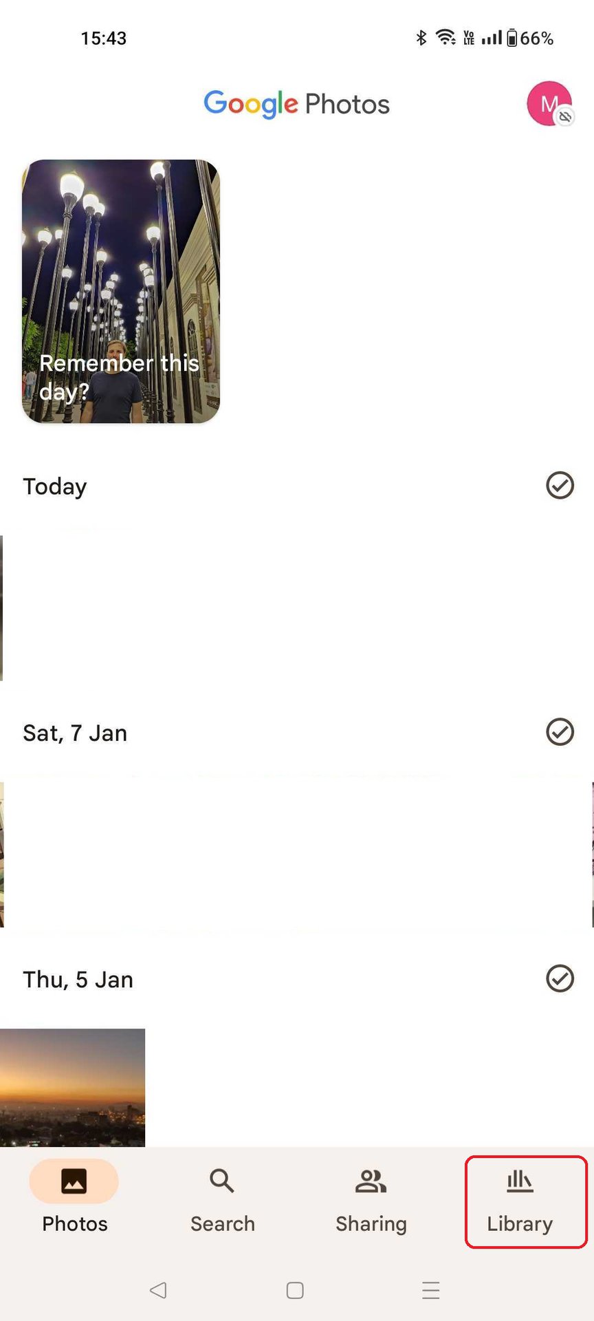Google Photos on OnePlus 8