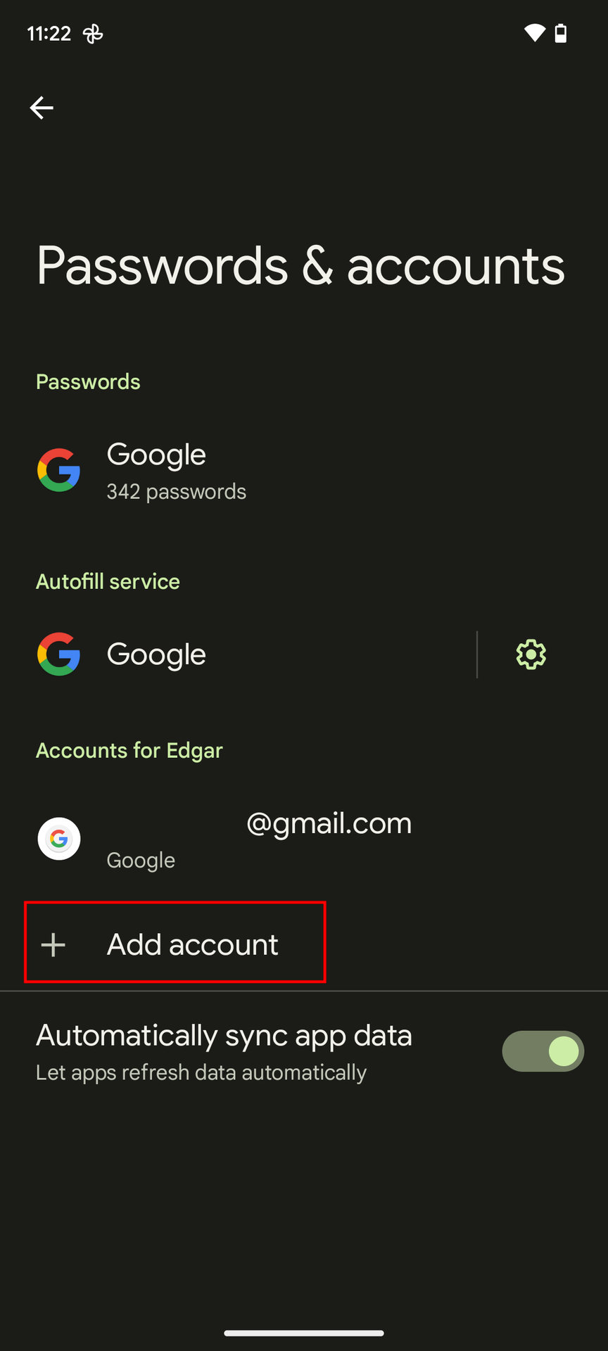 How to add a Google account on your Android phone 2