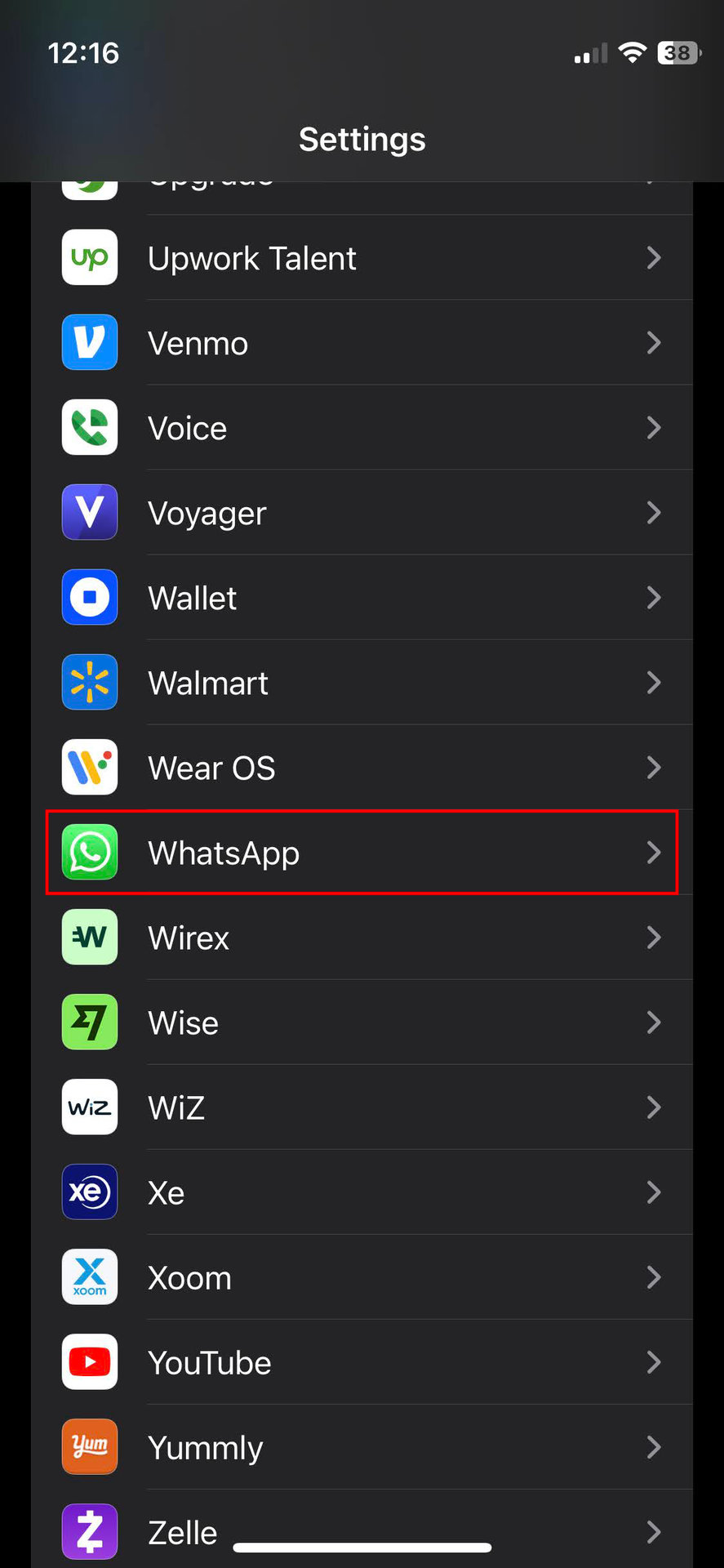 How to allow WhatsApp permissions on iPhone 1
