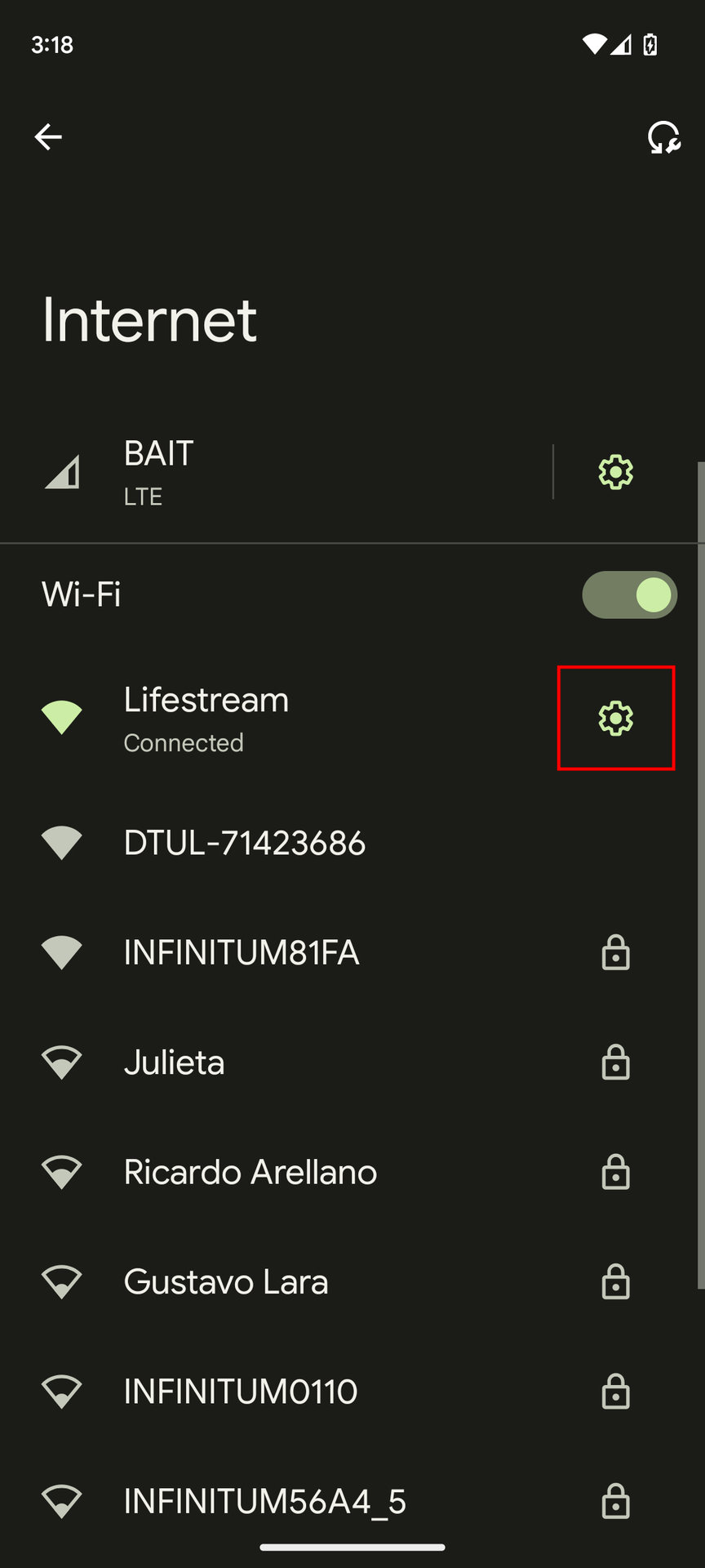 How to assign a static IP address to your Android phone 3