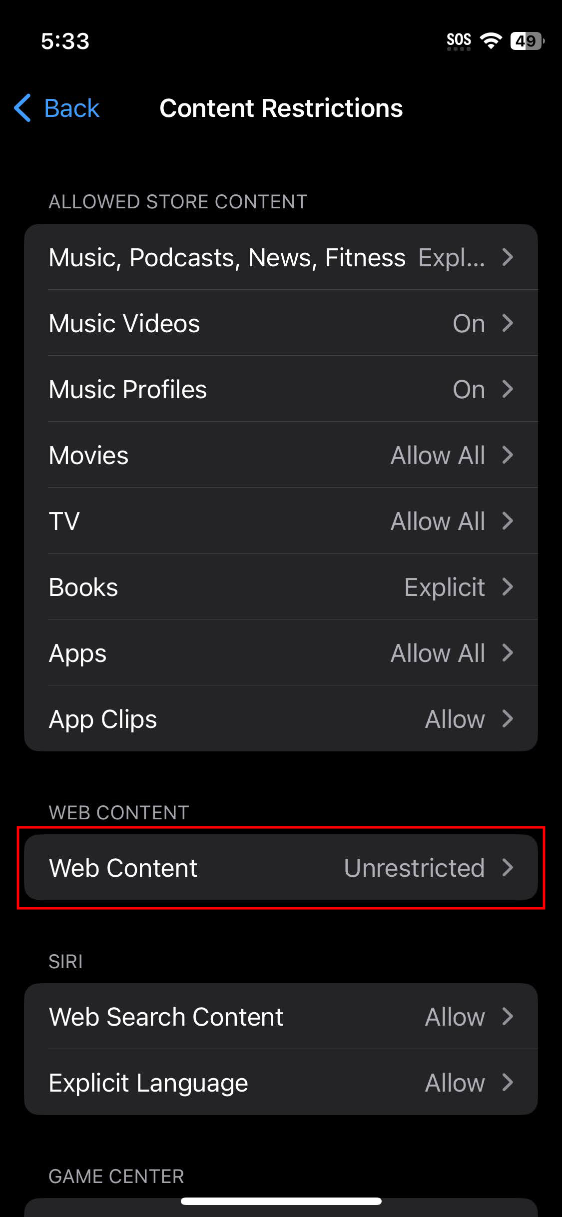 How to block websites using Screen Time on iPhone (4)