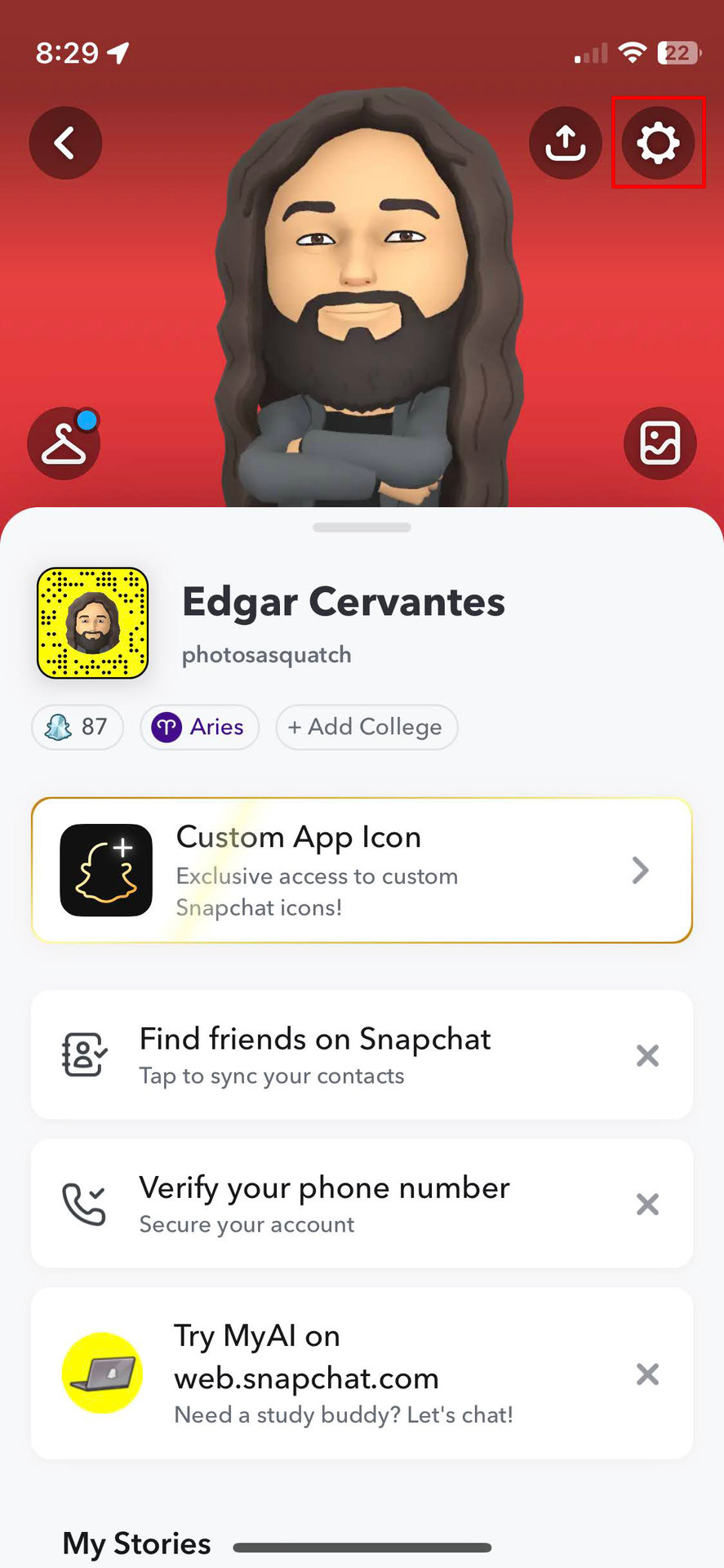 How to clear Snapchat cache on iPhone 2