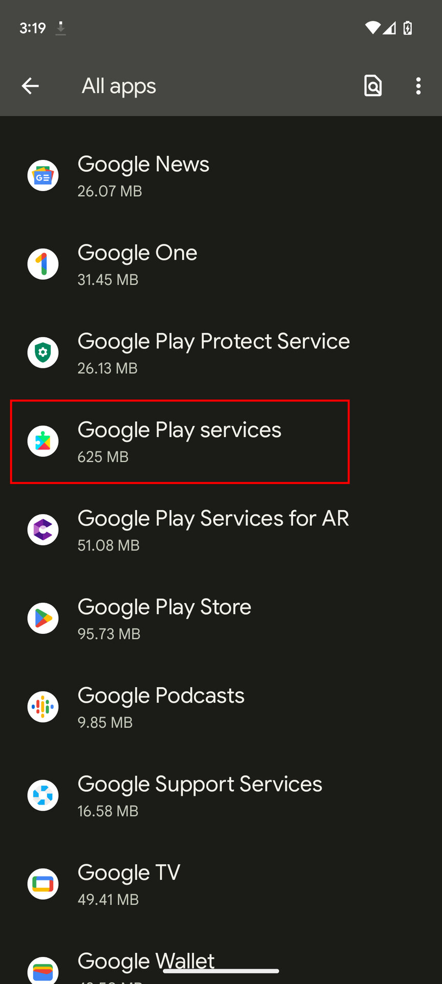 How to clear cache for Google Play Services 3 - Fixing mobile data issues