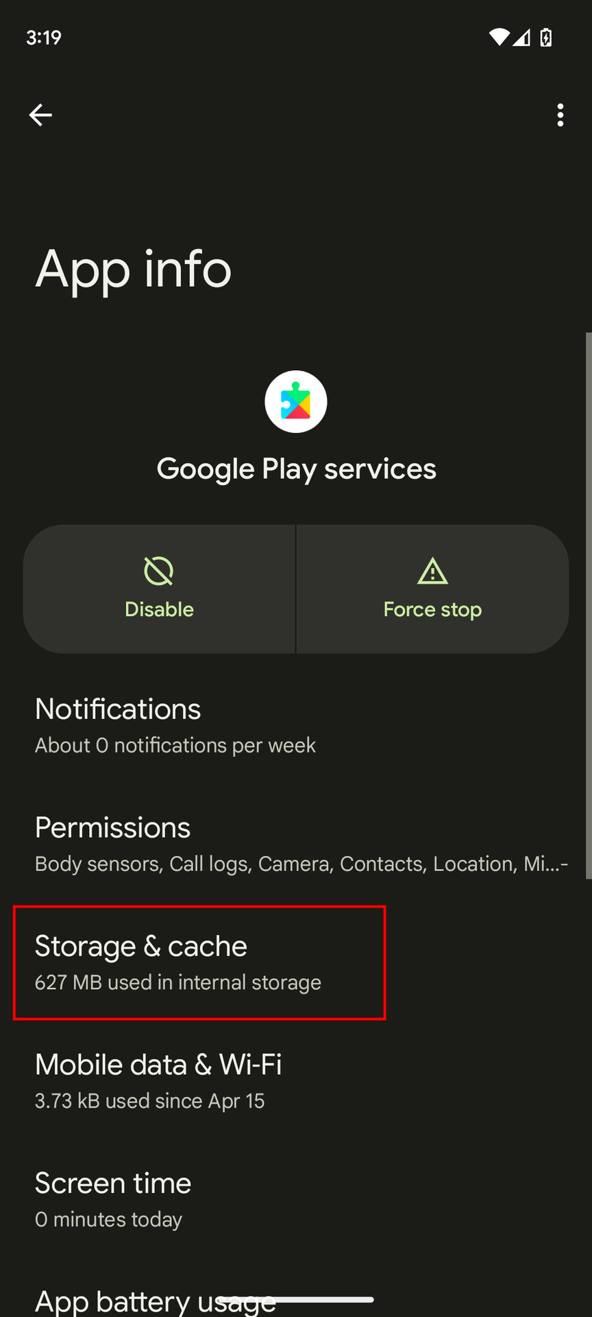 How to clear cache for Google Play Services 4 - Fixing mobile data issues