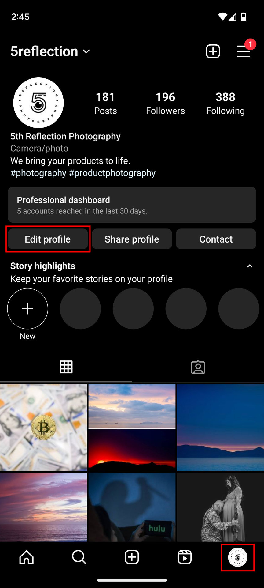 How to delete Instagram account on Android 1