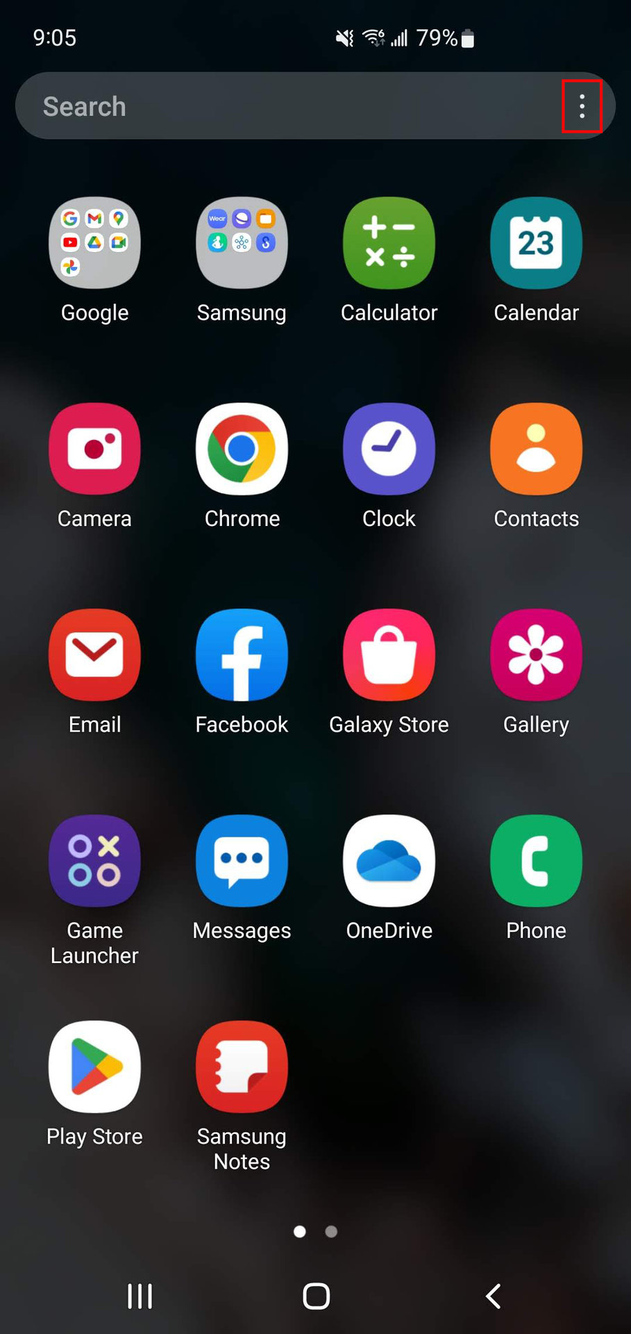 How to hide apps on Samsung phone 1