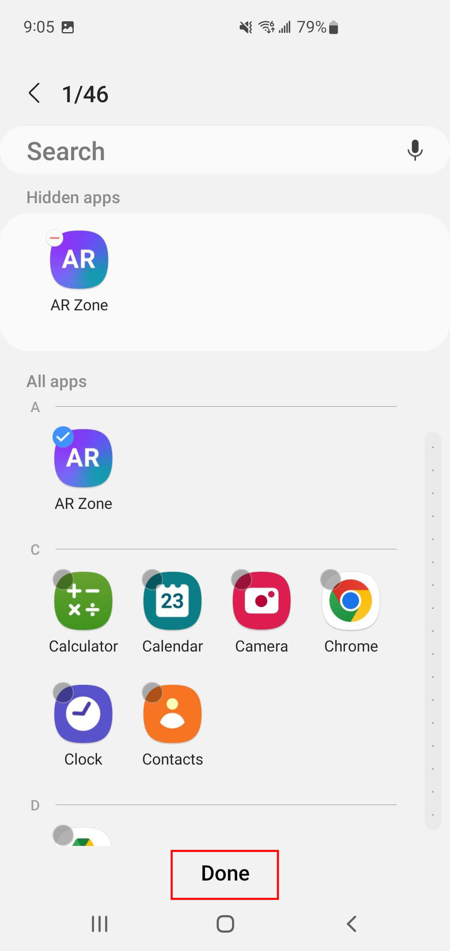 How to hide apps on Samsung phone 4