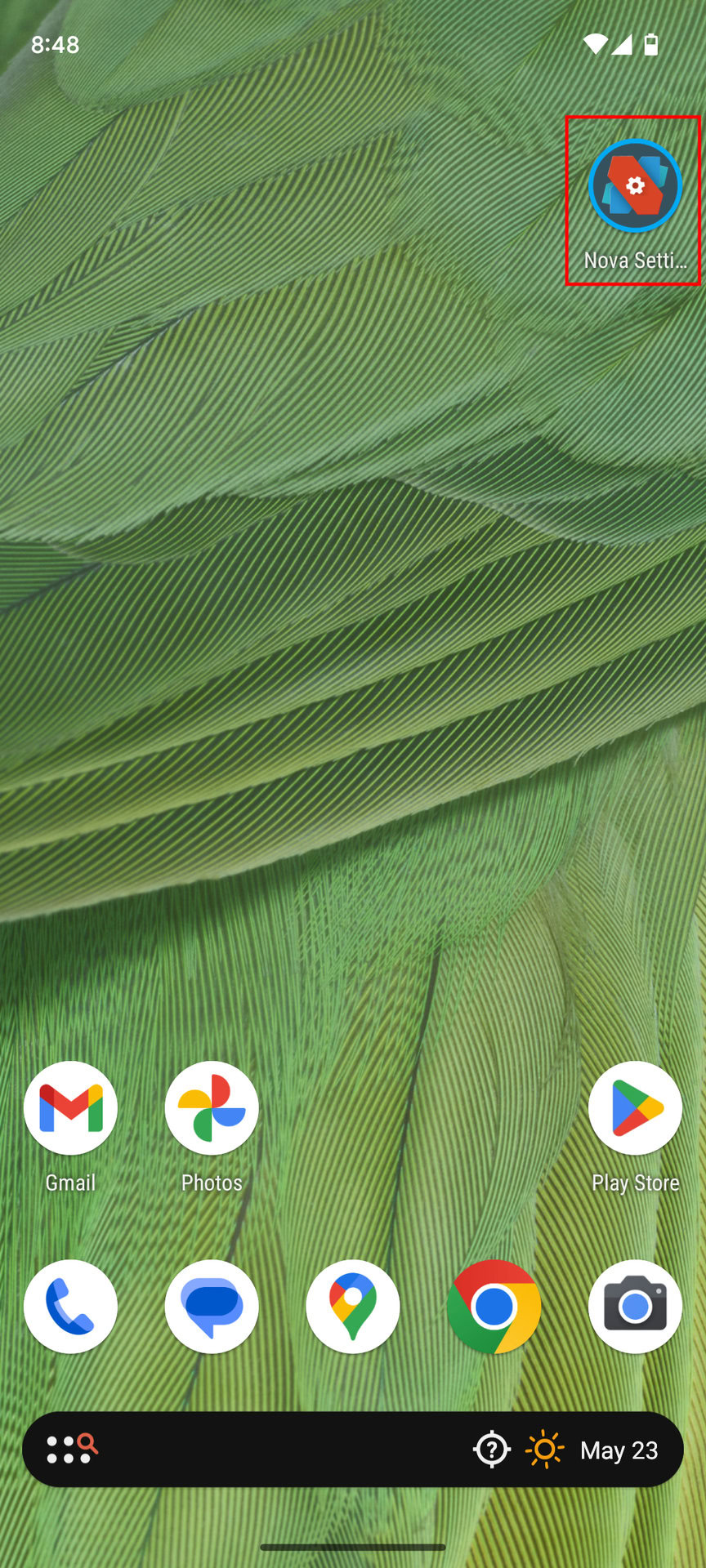 How to hide apps using Nova Launcher 1