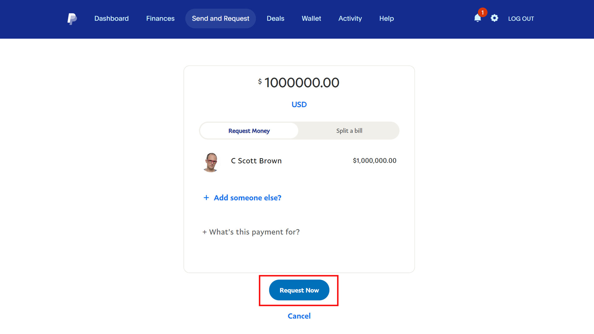 How to request money on PayPal 2
