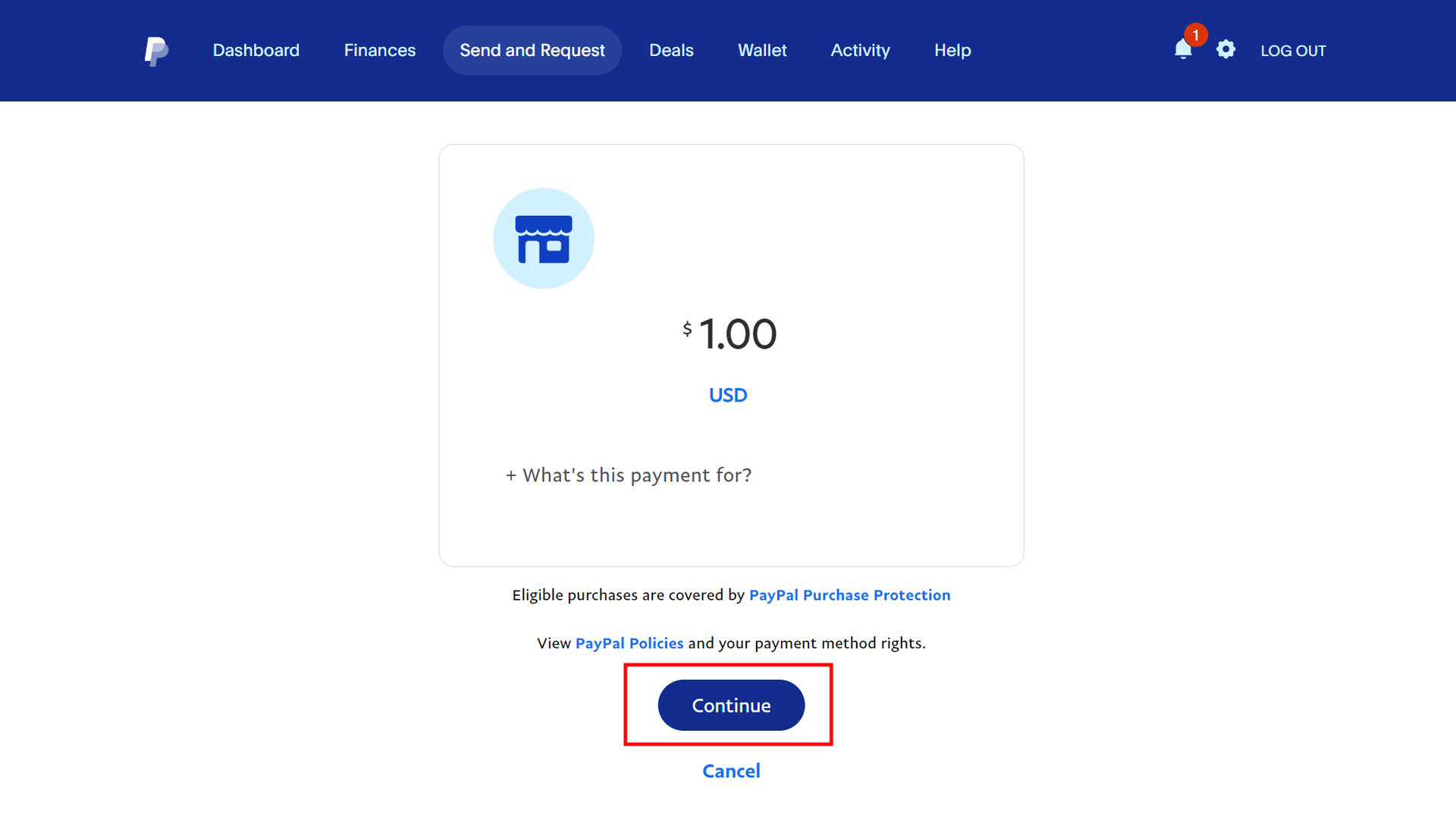 How to send money on PayPal 2