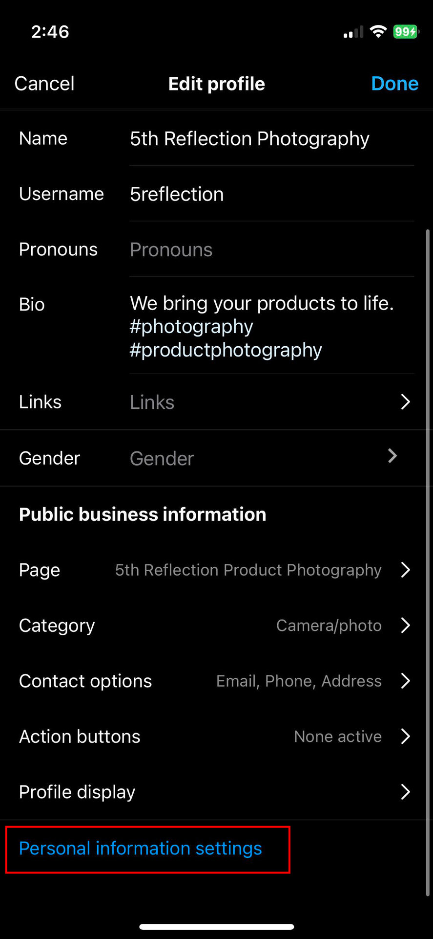 How to temporarily deactivate Instagram account on iPhone 2