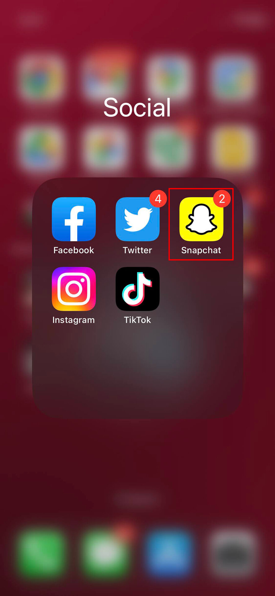 How to uninstall Snapchat on iPhone 1