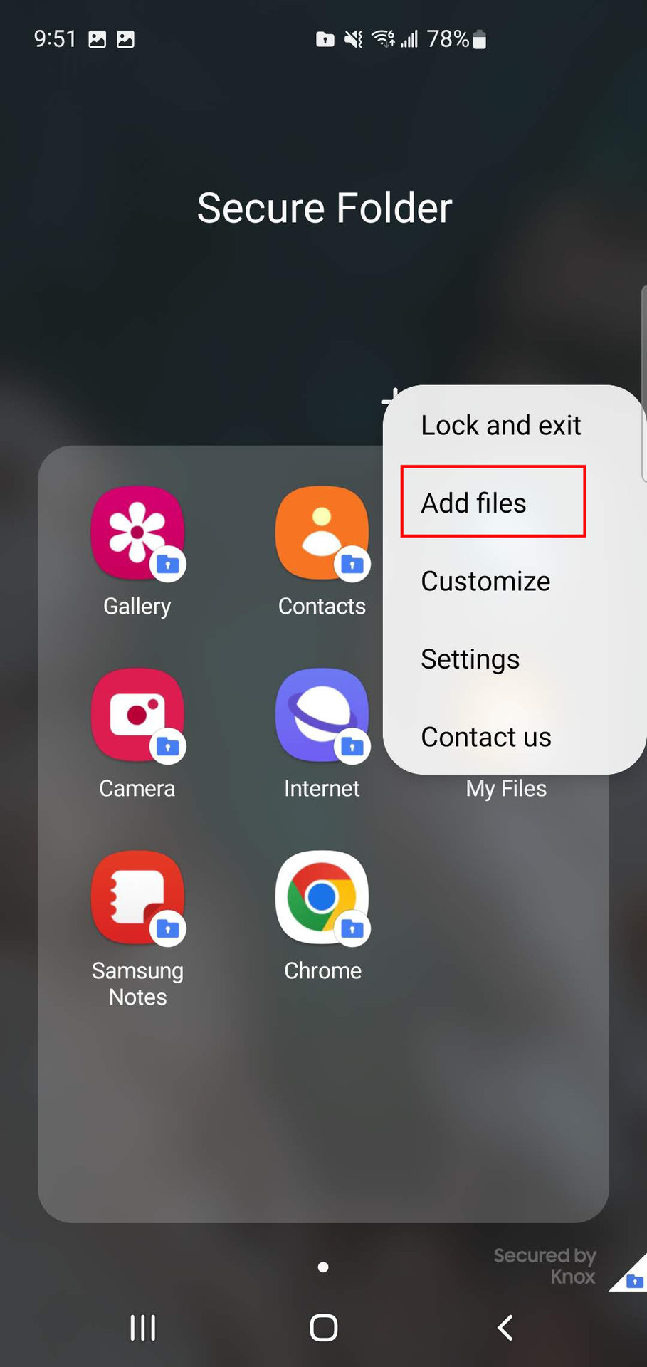 How to use the Samsung Secure Folder 3