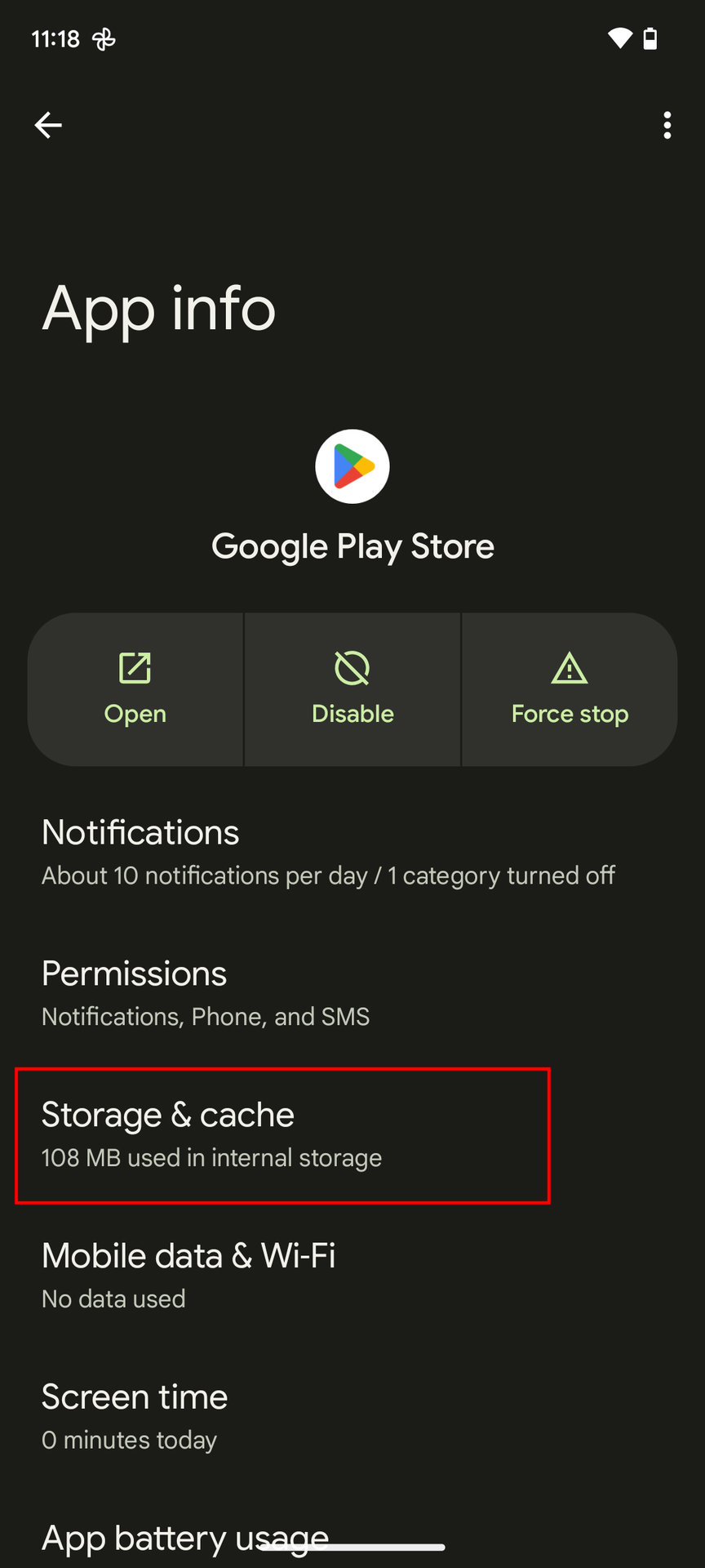 How to wipe Google Play Store cache on Android 3