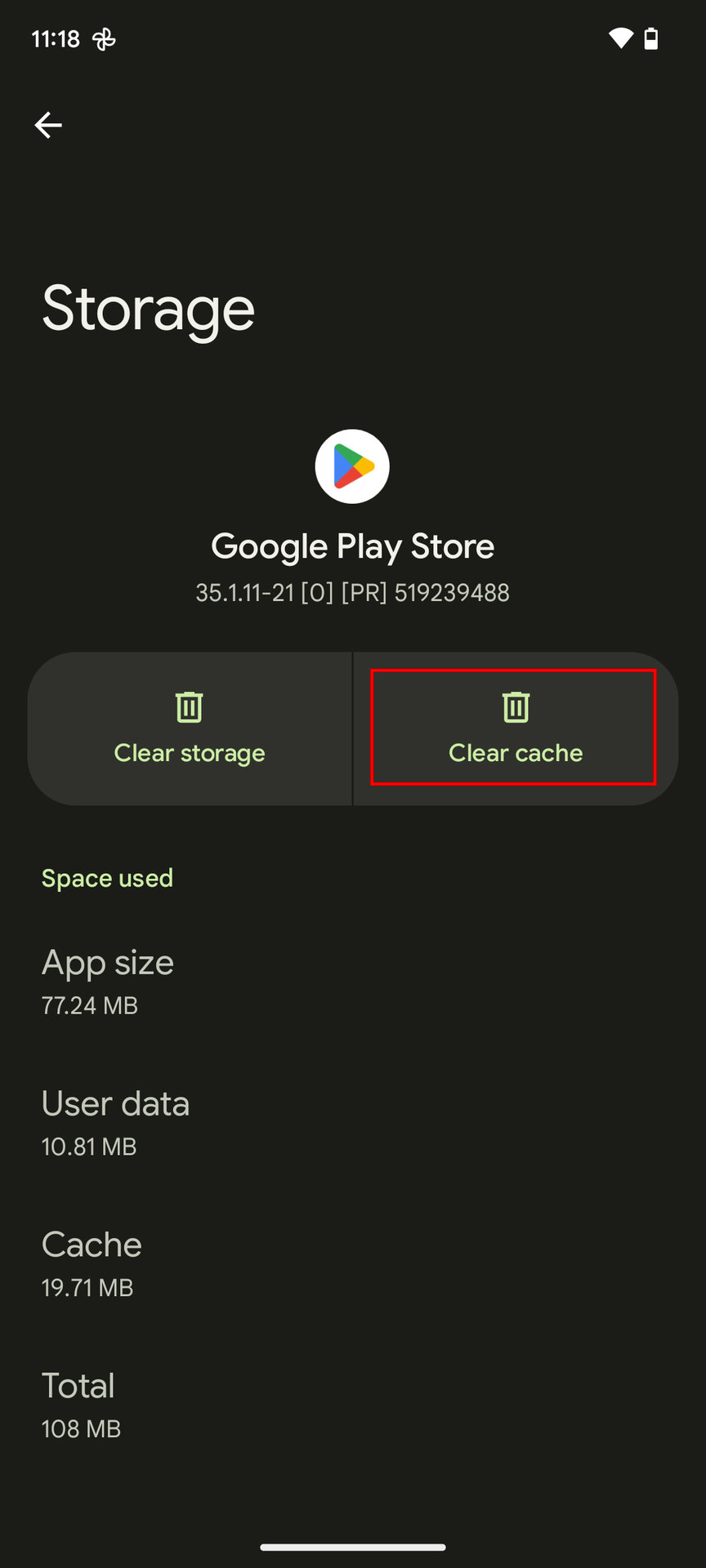 How to wipe Google Play Store cache on Android 4
