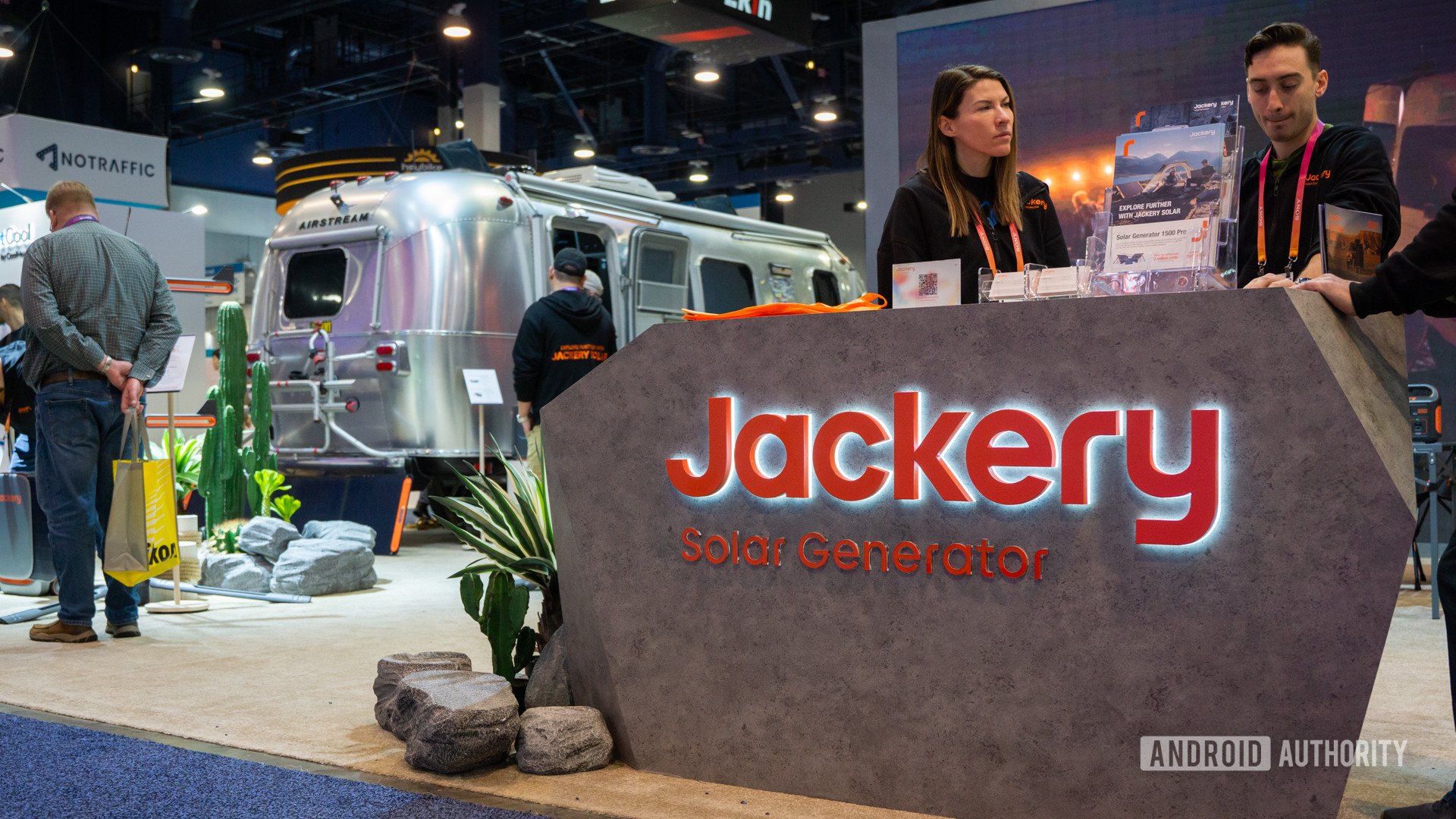 Jackery booth at CES 2023 2