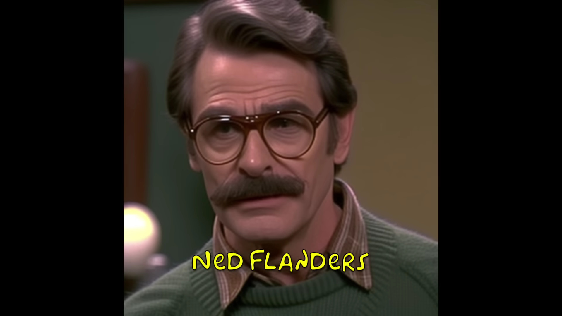 Ned Flanders Simpsons AI