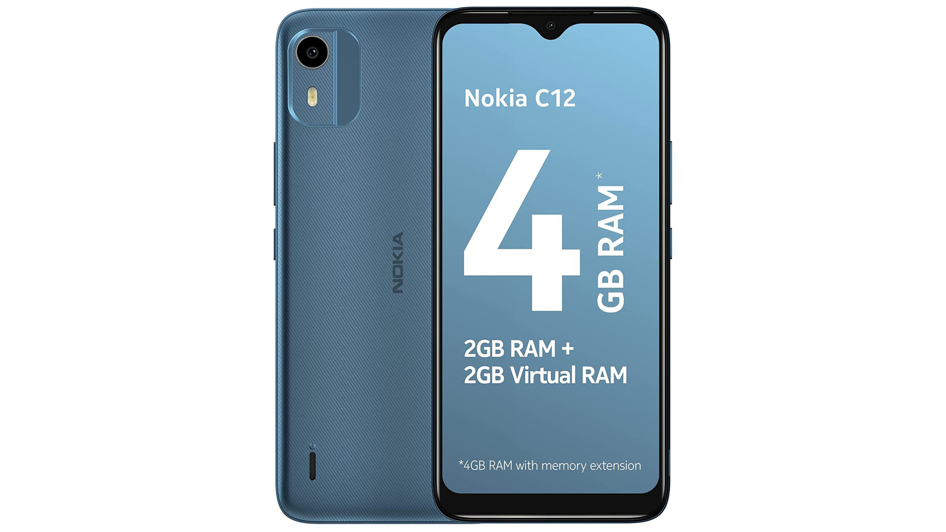 Nokia C12 Pro - Phones with a removable battery