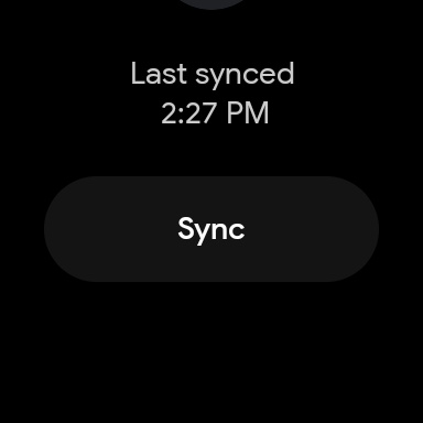 Pixel Watch Sync