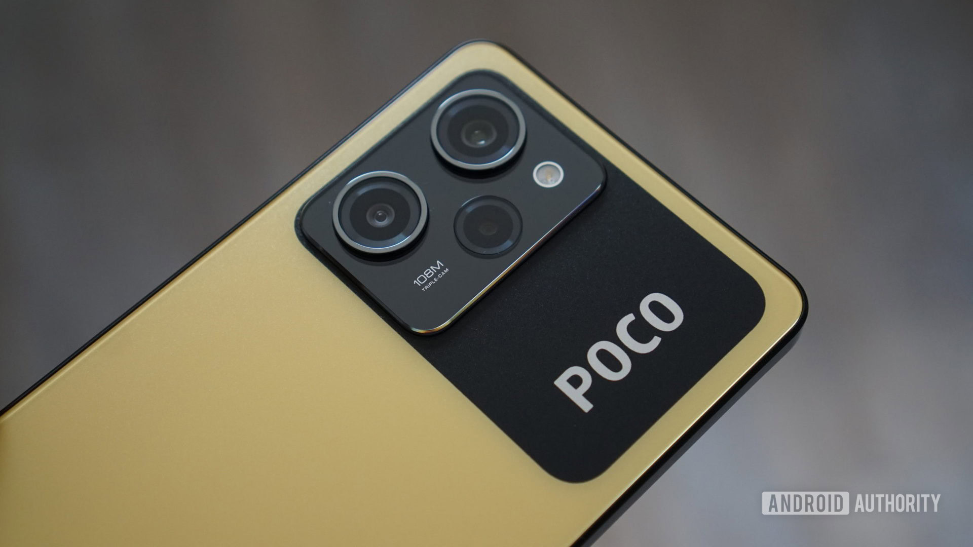 Poco X5 Pro camera housing