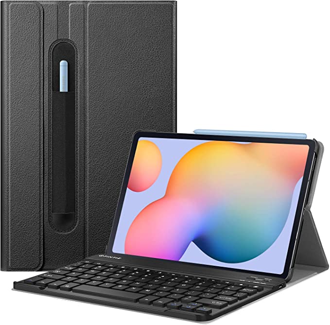 Product image of the Fintie keyboard case for the Galaxy Tab S6 Lite.