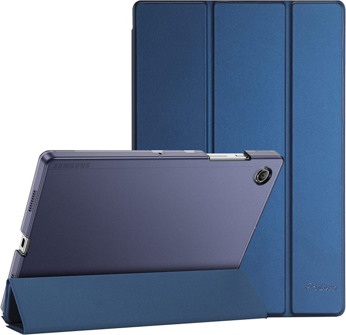Product image of the ProCase folio case for the Galaxy Tab A8.