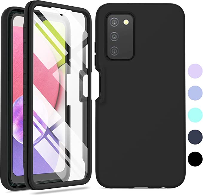 Product image of the UPNEY case and screen cover for the Samsung Galaxy A03s.